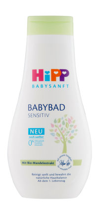 Хипп ПРОДУКТЫ ДЛЯ ДЕТЕЙ Hipp Babysunft гель для душа для чувстительной кожи 350мл #90113