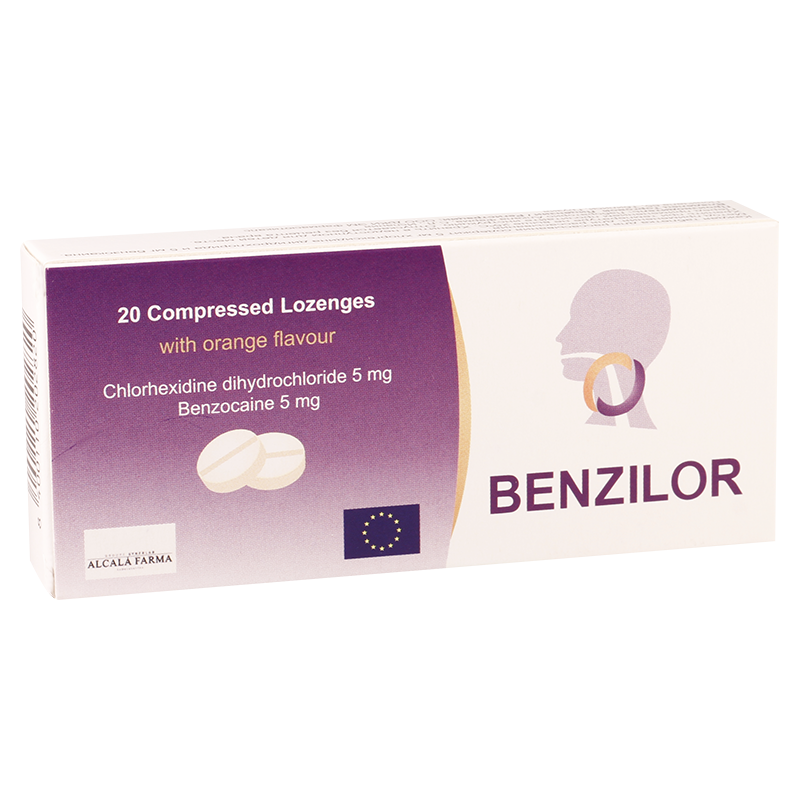 Бензилор MEDICINES Benzilor lozenges with orange flavour N20