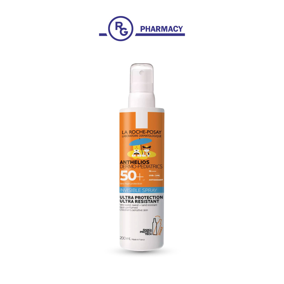 Лярош CARE PRODUCTS La Roche-Posay sunscreen SPF50+ spray for kids for face and body 200ml