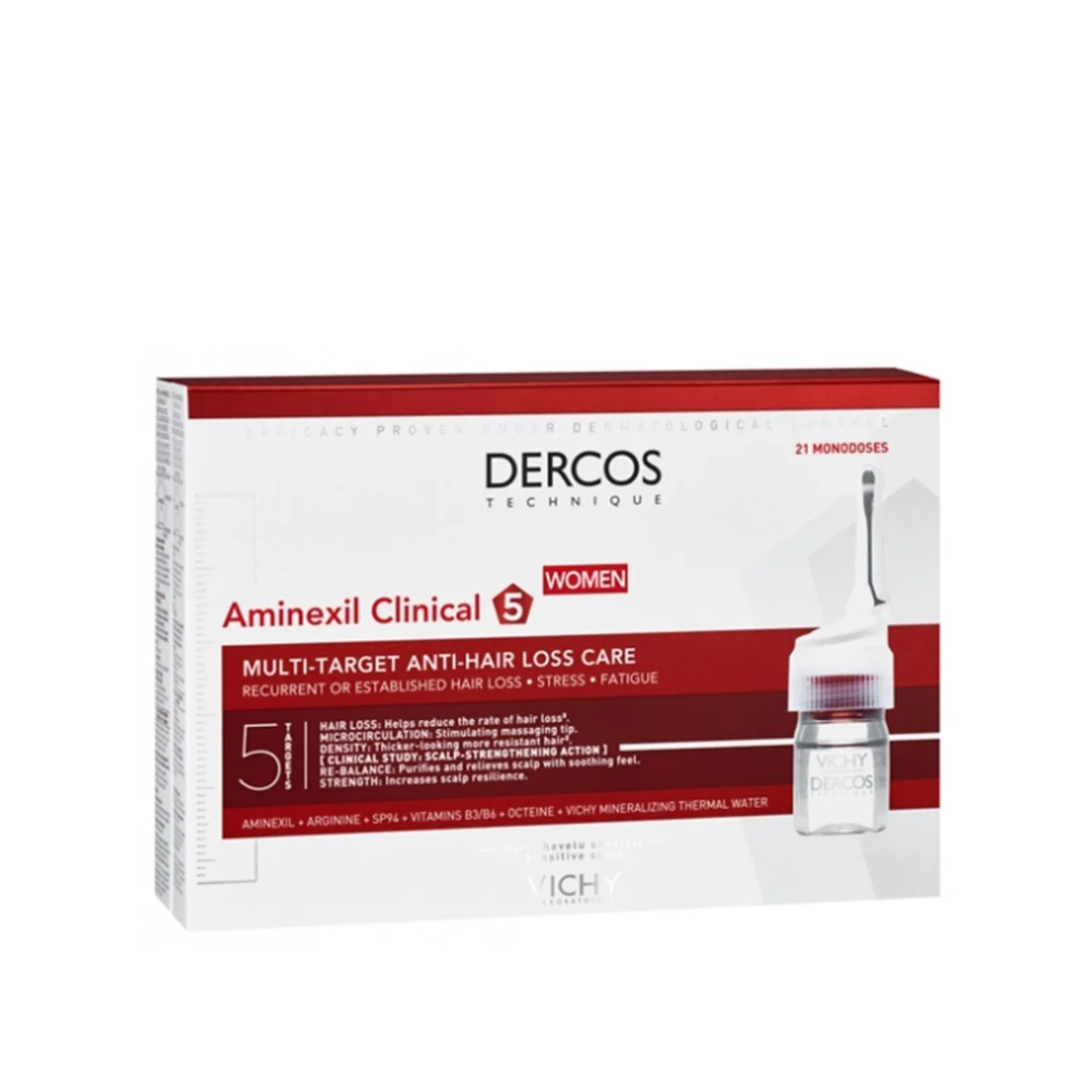 Виши CARE PRODUCTS Vichy Dercos Aminexil Clinical 5 for women 21x6ml