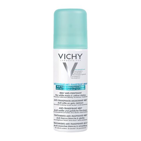 Виши CARE PRODUCTS Vichy anti-white marks and yellow stains 48h deodorant spray 125ml