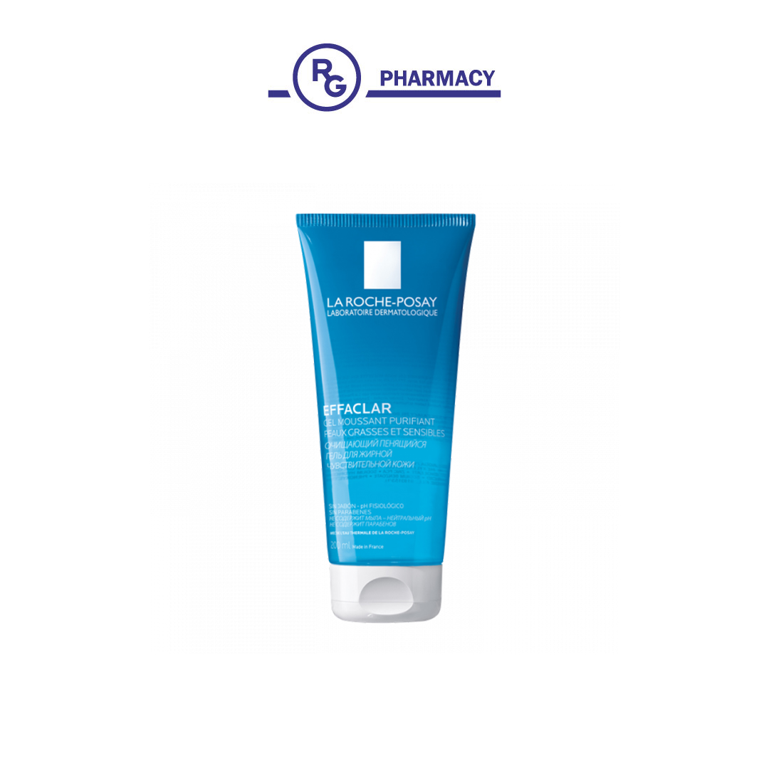 Лярош CARE PRODUCTS La Roche-Posay Effaclar purifying foamin gel cleanser for face and body for oily and problematic skin 200ml