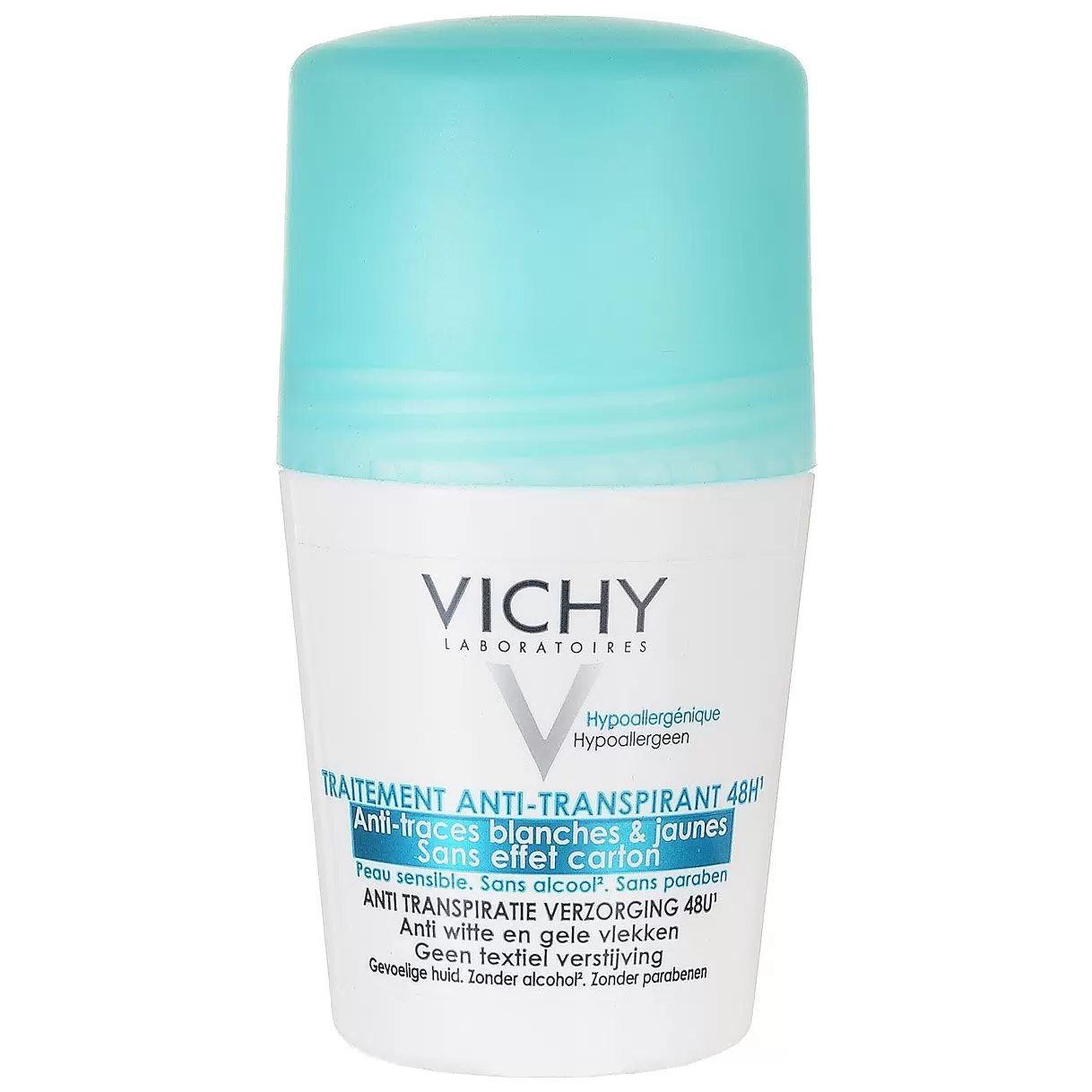 Виши CARE PRODUCTS Vichy anti-white marks and yellow stains 48h roll-on deodorant 50ml