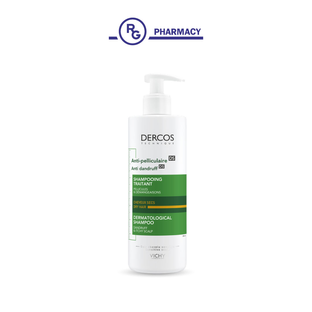 Виши CARE PRODUCTS Vichy Dercos anti-dandruff shampoo for dry hair and irritated skin 75ml