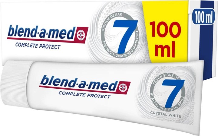 Блендамед CARE PRODUCTS Blendamed toothpaste crystal white 7 100ml