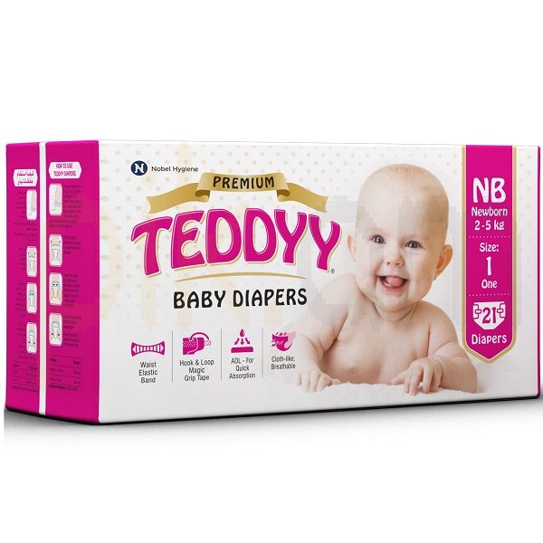 Тедди FOR KIDS Teddyy pampers premium #1 NB 2-5kg N21