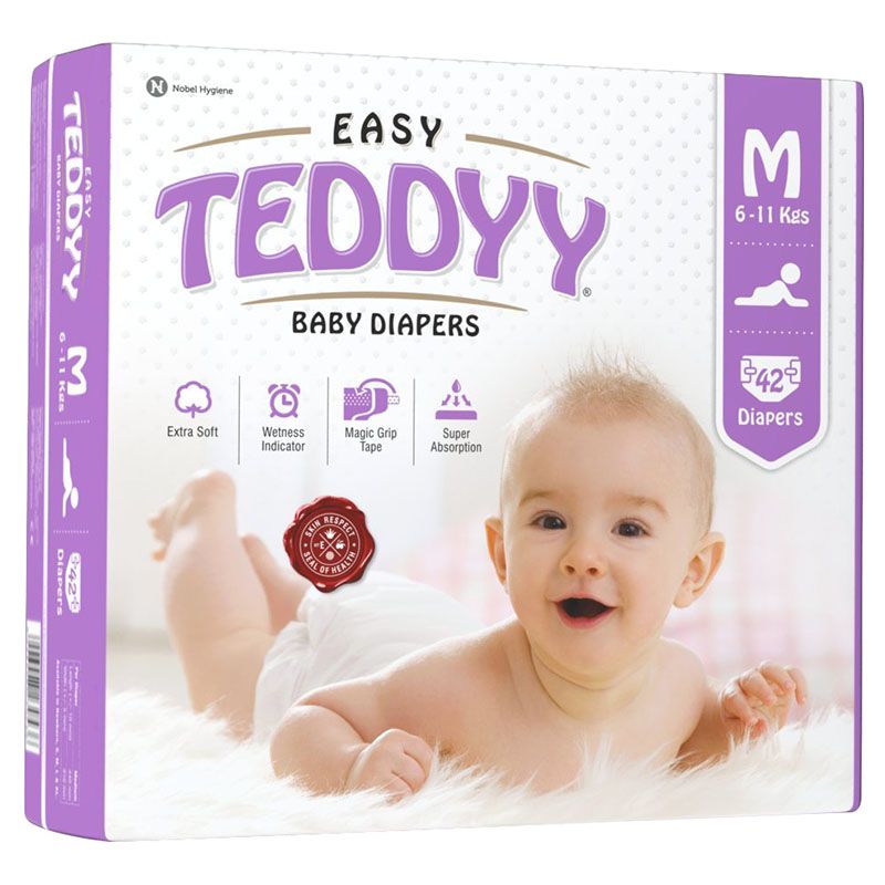Тедди FOR KIDS Teddyy #3 Easy diapers M 6-11kg 42pcs