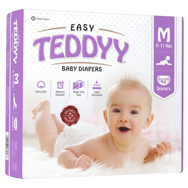 Тедди FOR KIDS Тедди #3 подгузники Easy M 6-11кг, N42