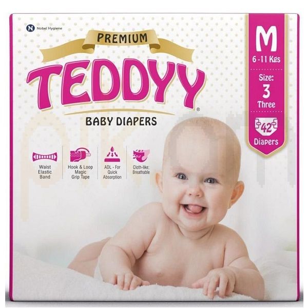 Тедди FOR KIDS Teddyy #3 Premium diapers M 6-11kg 42pcs