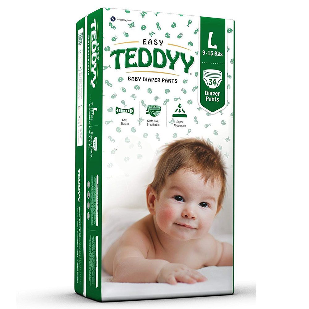 Тедди FOR KIDS Teddyy #4 L Premium 9-13kg 34pcs