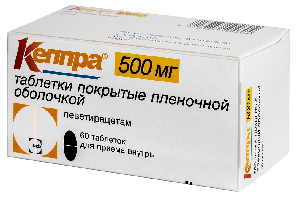 Кеппра MEDICINES Keppra tablets 500mg x 60