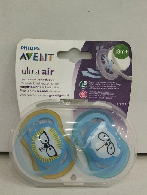 Авент FOR KIDS Avent silicone soothers 18+ months #349/14
