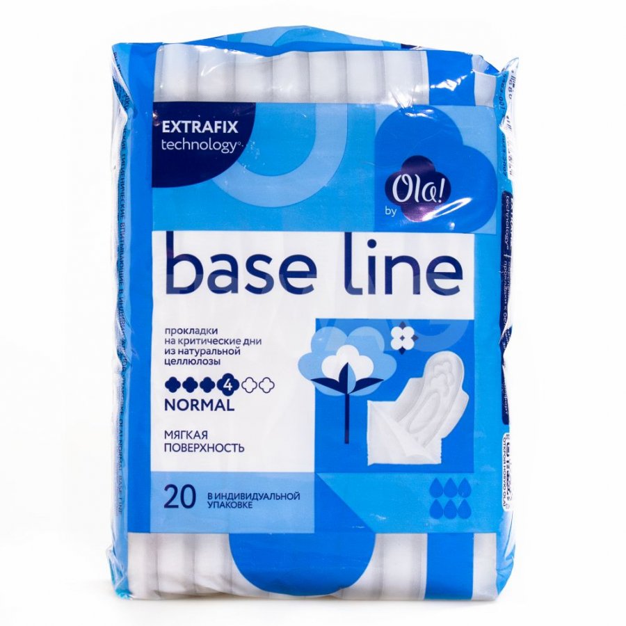 Ола CARE PRODUCTS Ола еж.прокладки base line нормал 20шт. /3393