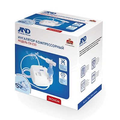 Ингалятор MEDICAL SUPPLIES A&D CN-123 compressor inhaler-nebulizer