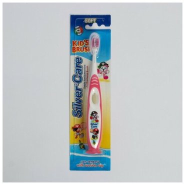 Силвер FOR KIDS Silver care strawberry baby soft toothpaste + toothbrush 50ml