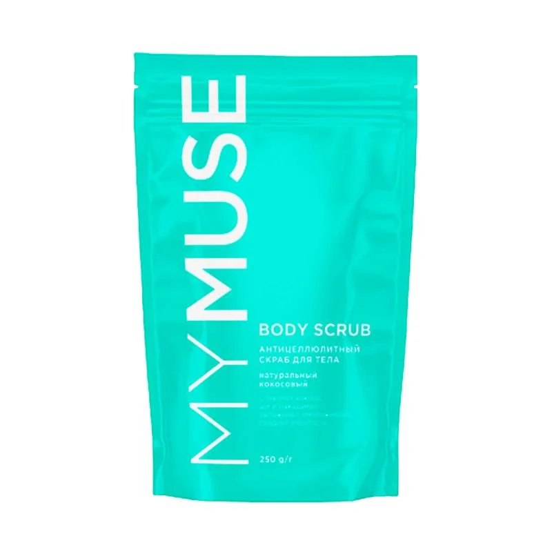 Маймус CARE PRODUCTS My Muse body scrub natural coconut 250g #5006