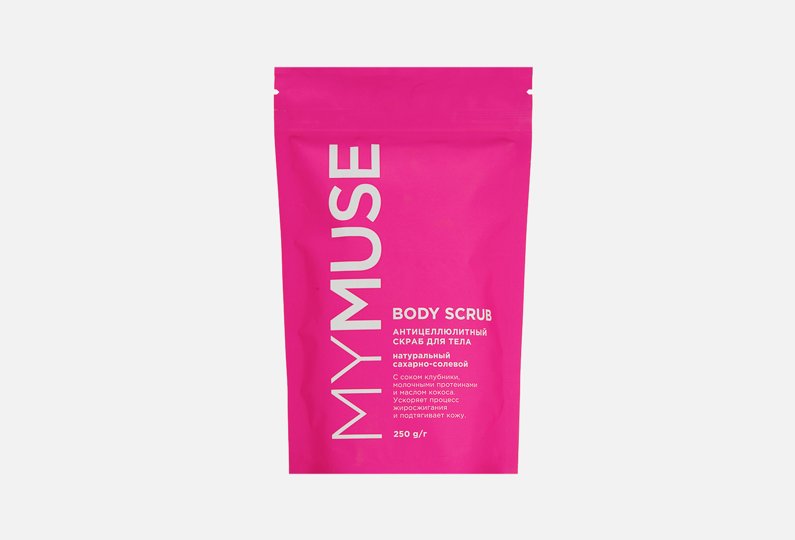 Маймус CARE PRODUCTS MyMuse natural body scrub with sugar 250g