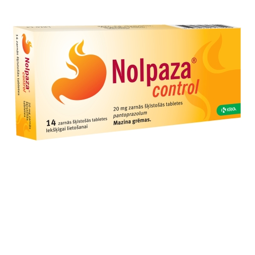 Нольпаза MEDICINES Nolpaza control tablets 20mg x 14