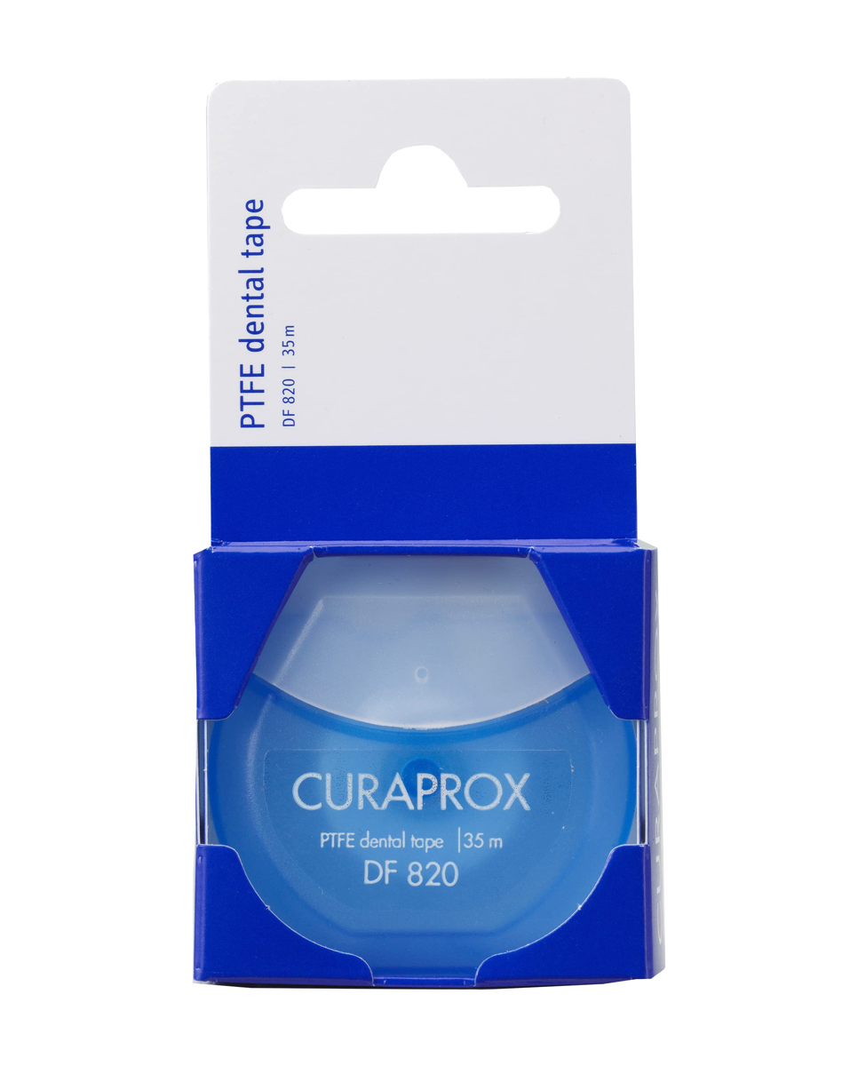 Курапрокс CARE PRODUCTS Curaprox DF820 dental floss with chlorhexidine 35m