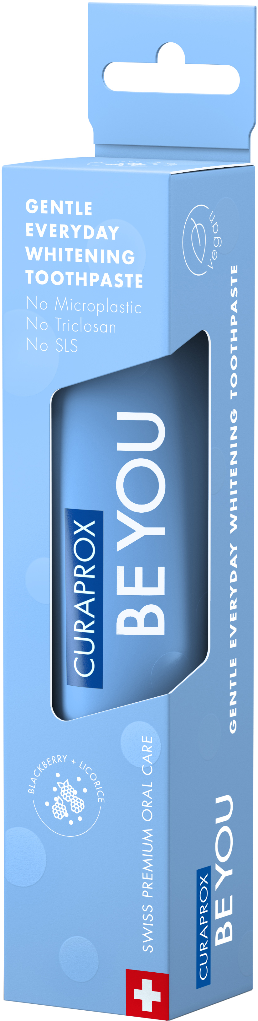 Курапрокс CARE PRODUCTS Курапрокс зубная паста Be You Blue, со вкусом ежевики и лакрицы 60мл