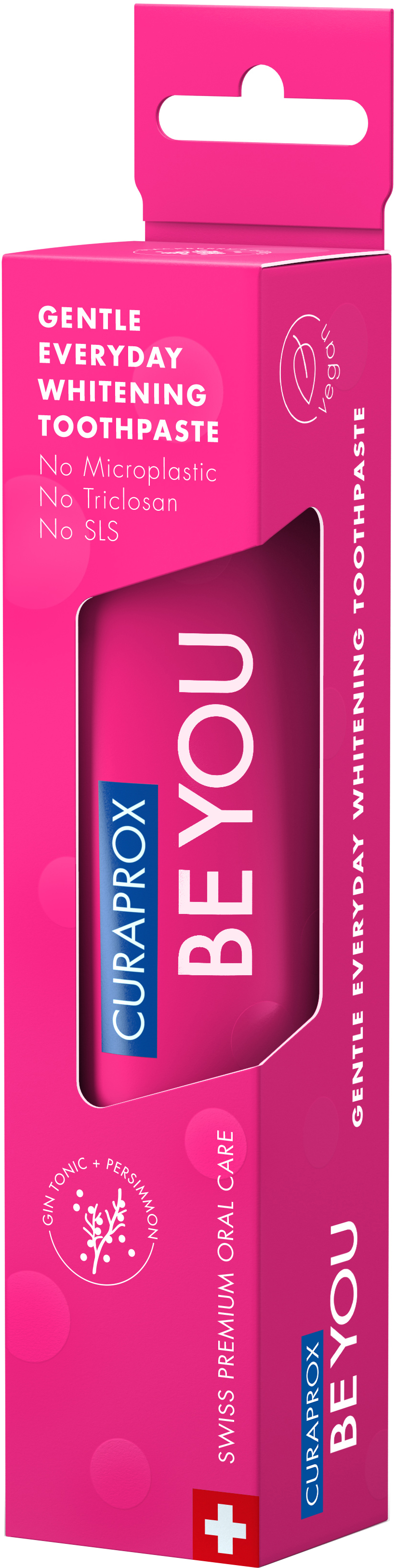 Курапрокс CARE PRODUCTS Курапрокс зубная паста Be You Red, со вкусом ягод можжевельника и хурмы 60мл