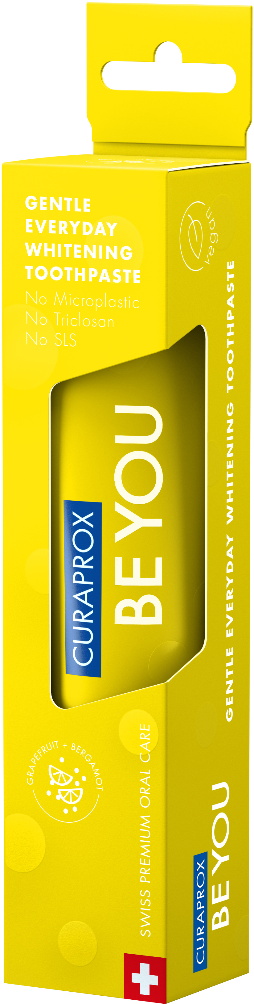 Курапрокс СРЕДСТВА ПО УХОДУ Курапрокс зубная паста Be You Yellow, со вкусом грейпфрута и бергамота 60мл