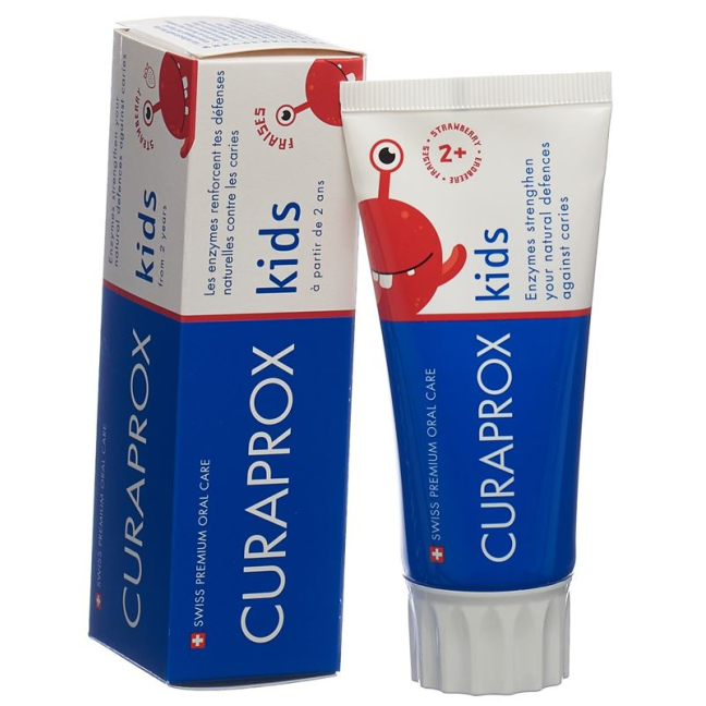 Курапрокс FOR KIDS Curaprox kids toothpaste Strawberry 2+ months 60ml