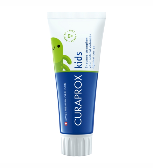 Курапрокс FOR KIDS Curaprox Kids mint 6+ months toothpaste 60ml