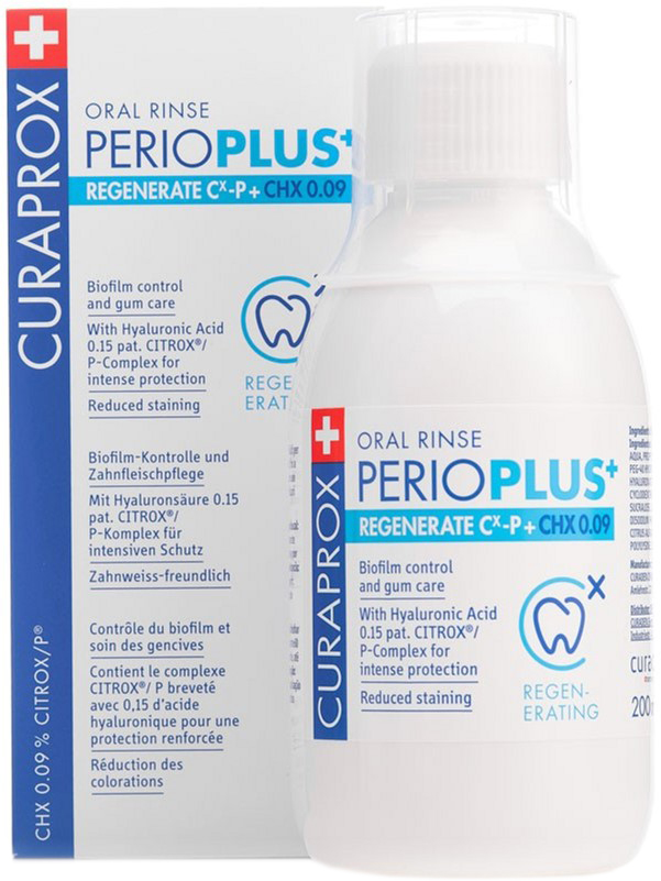 Курапрокс CARE PRODUCTS Curaprox PerioPlus + Regenerate mouthwash 200ml