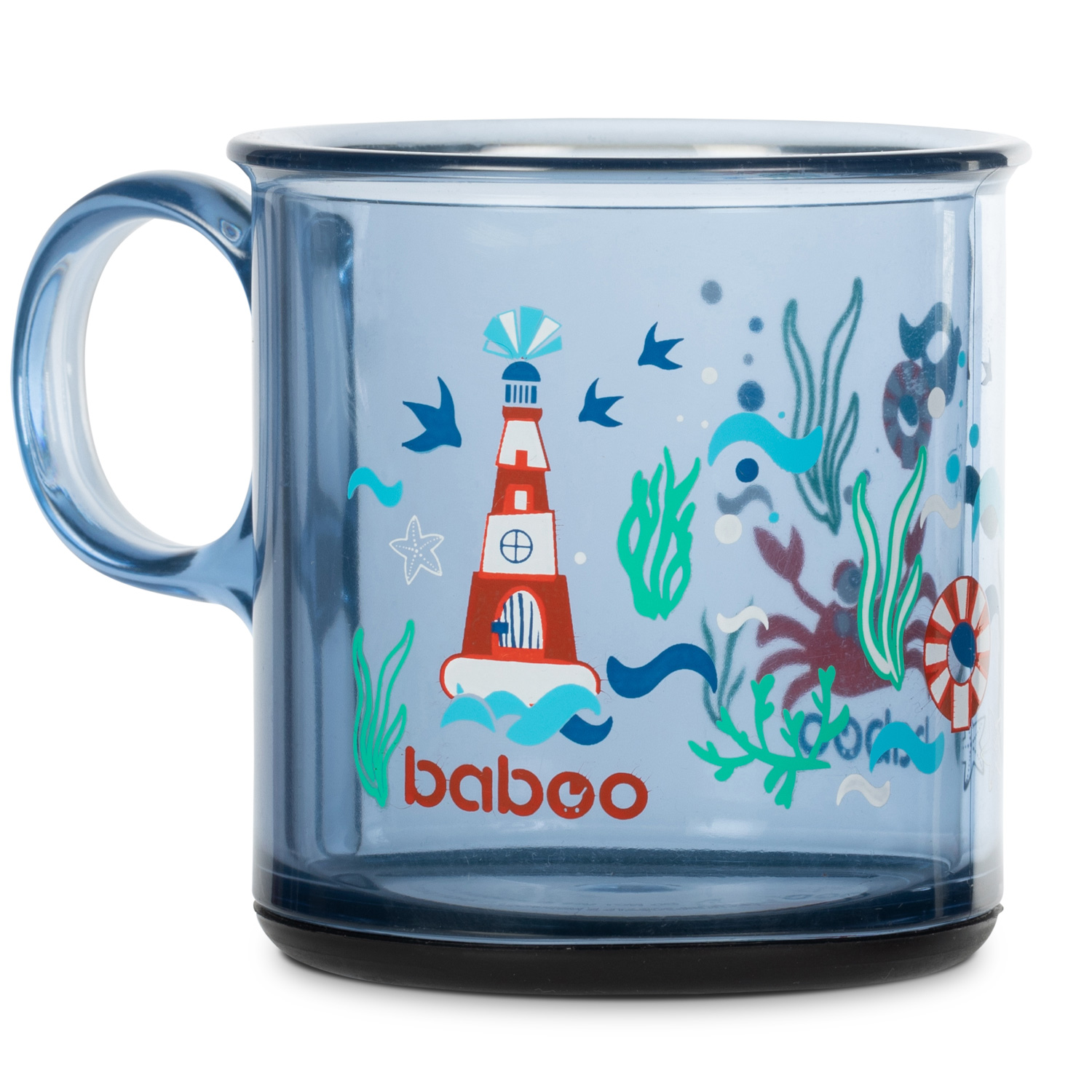 Бабуу FOR KIDS Baboo non-slip bottom cup, 170ml, 12m+