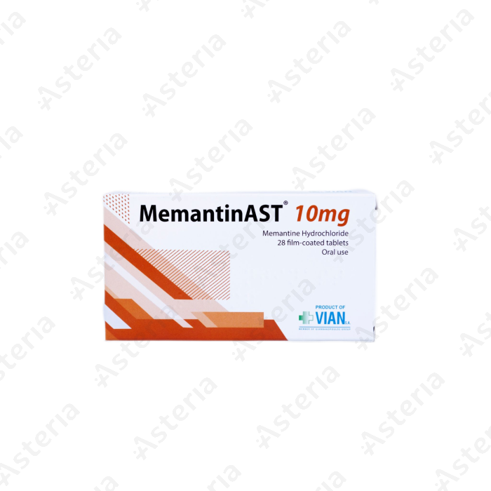 Мемантин ԴԵՂՈՐԱՅՔ ՄեմանտինԱՍՏ դեղահատեր 10մգ x 28