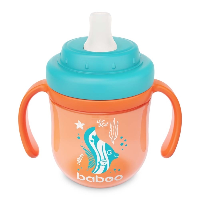 Бабуу FOR KIDS Baboo Cup with silicone spout 200ml 6months+