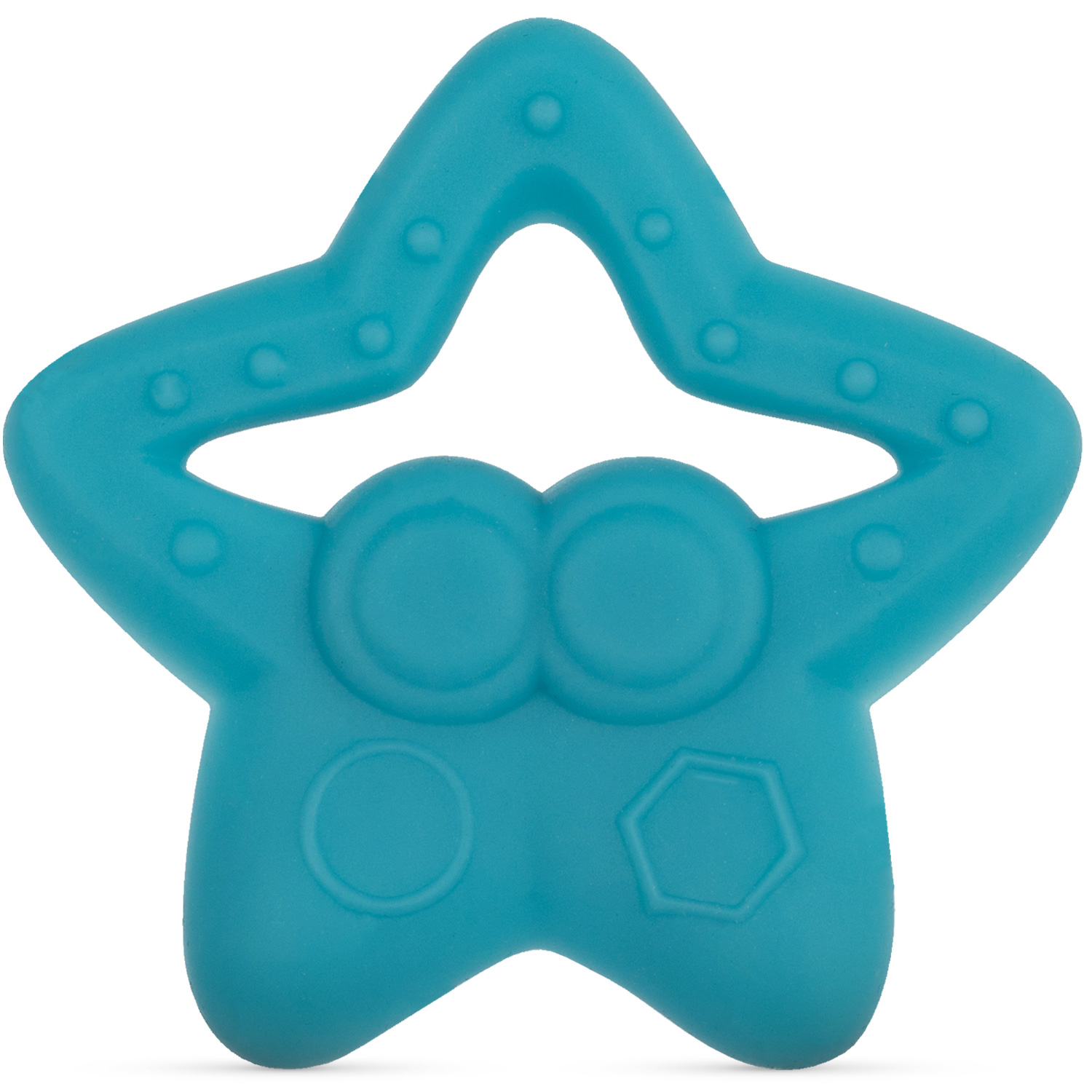 Бабуу FOR KIDS Baboo silicone teether star 4+ months