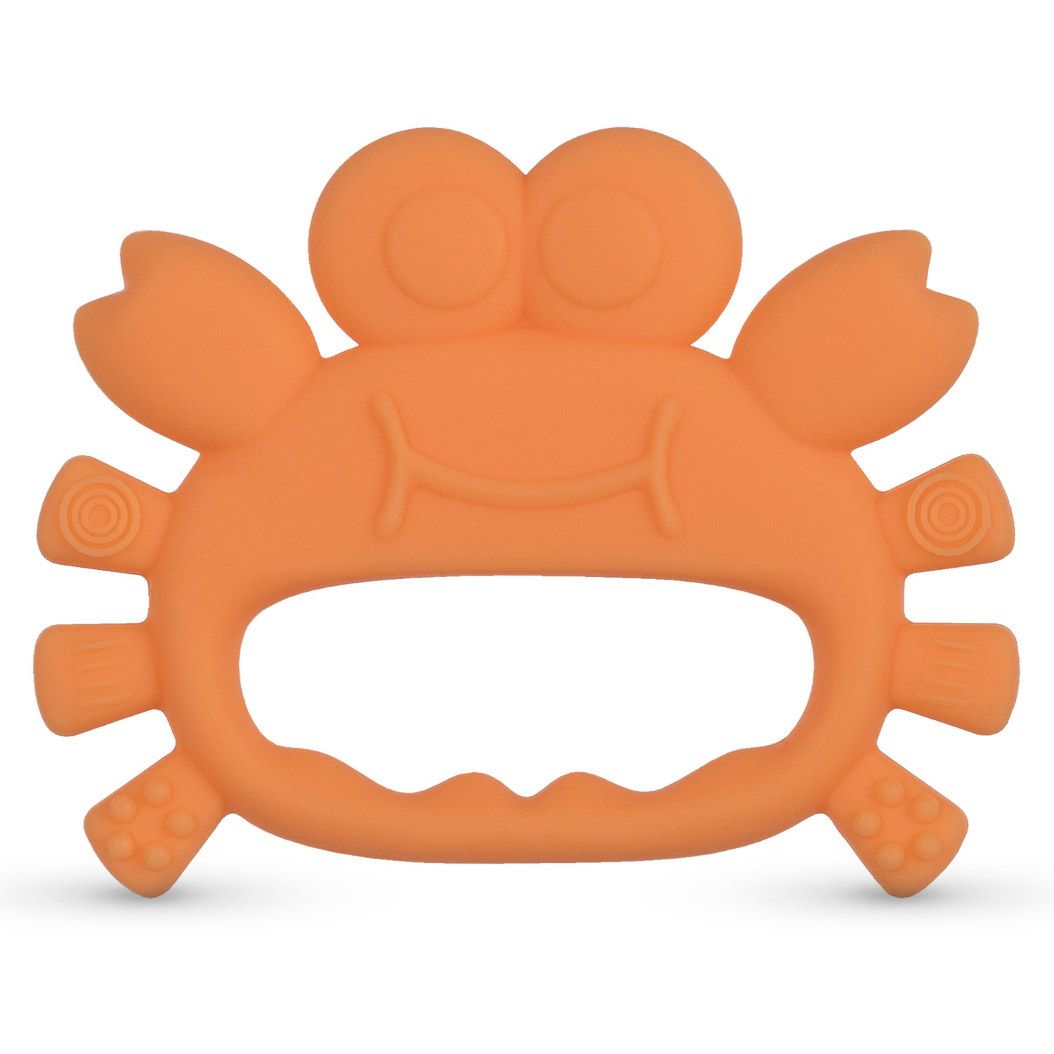 Бабуу FOR KIDS Baboo silicone teether shrimp 4m+