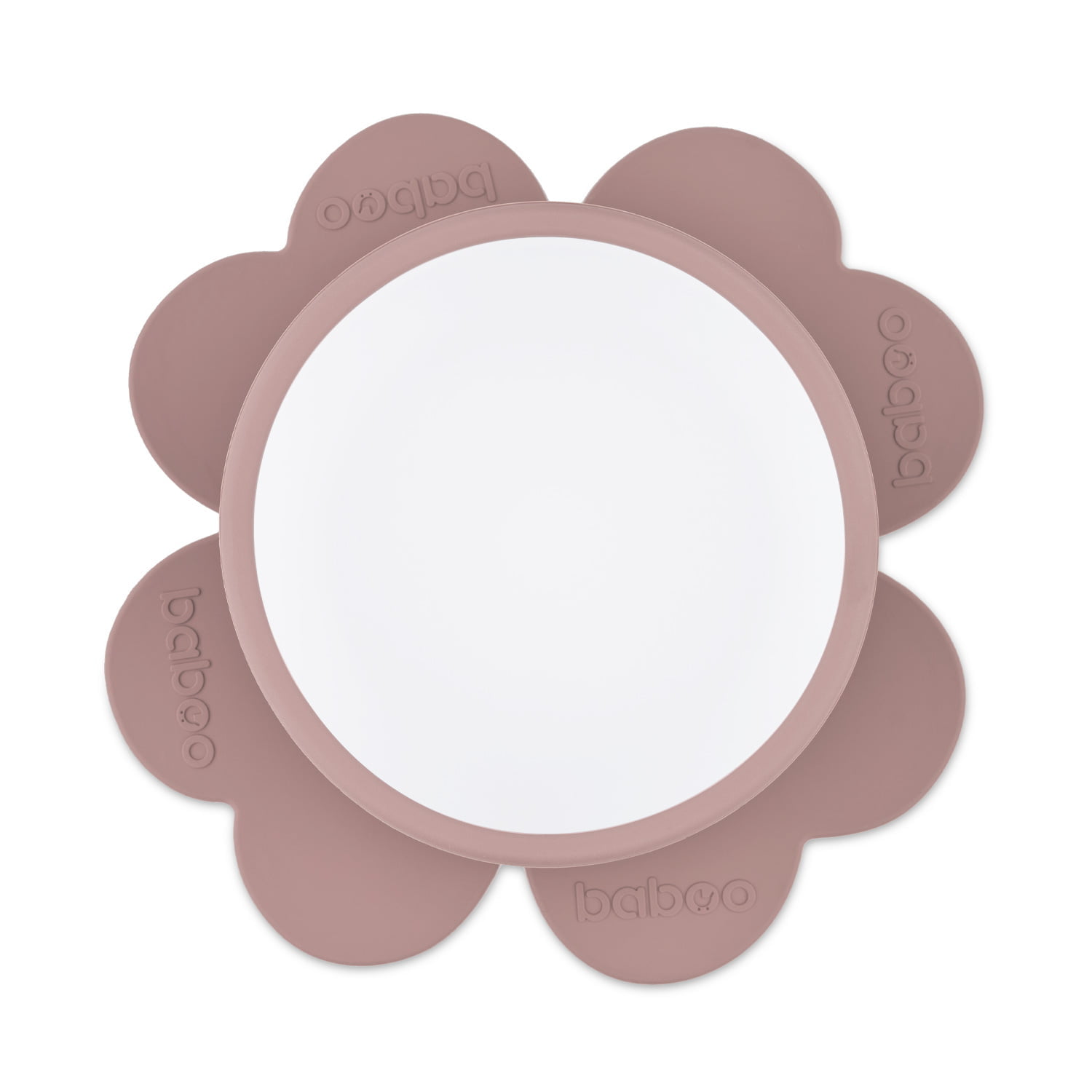 Бабуу FOR KIDS Baboo cappuccino silicone plate with suction base 230ml 6+ months