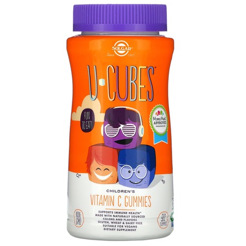 Ю MEDICINES U Cubes with vitamin C gummies x 90