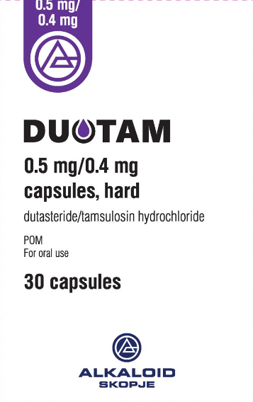 Дуотам MEDICINES Duotam 0.5mg/0.4mg caps. N30