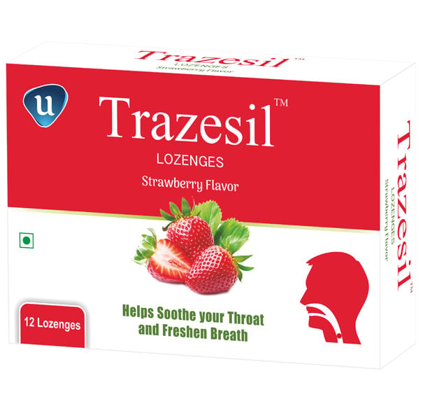 Тразесил MEDICINES Trazesil lozenges Strawberry N12