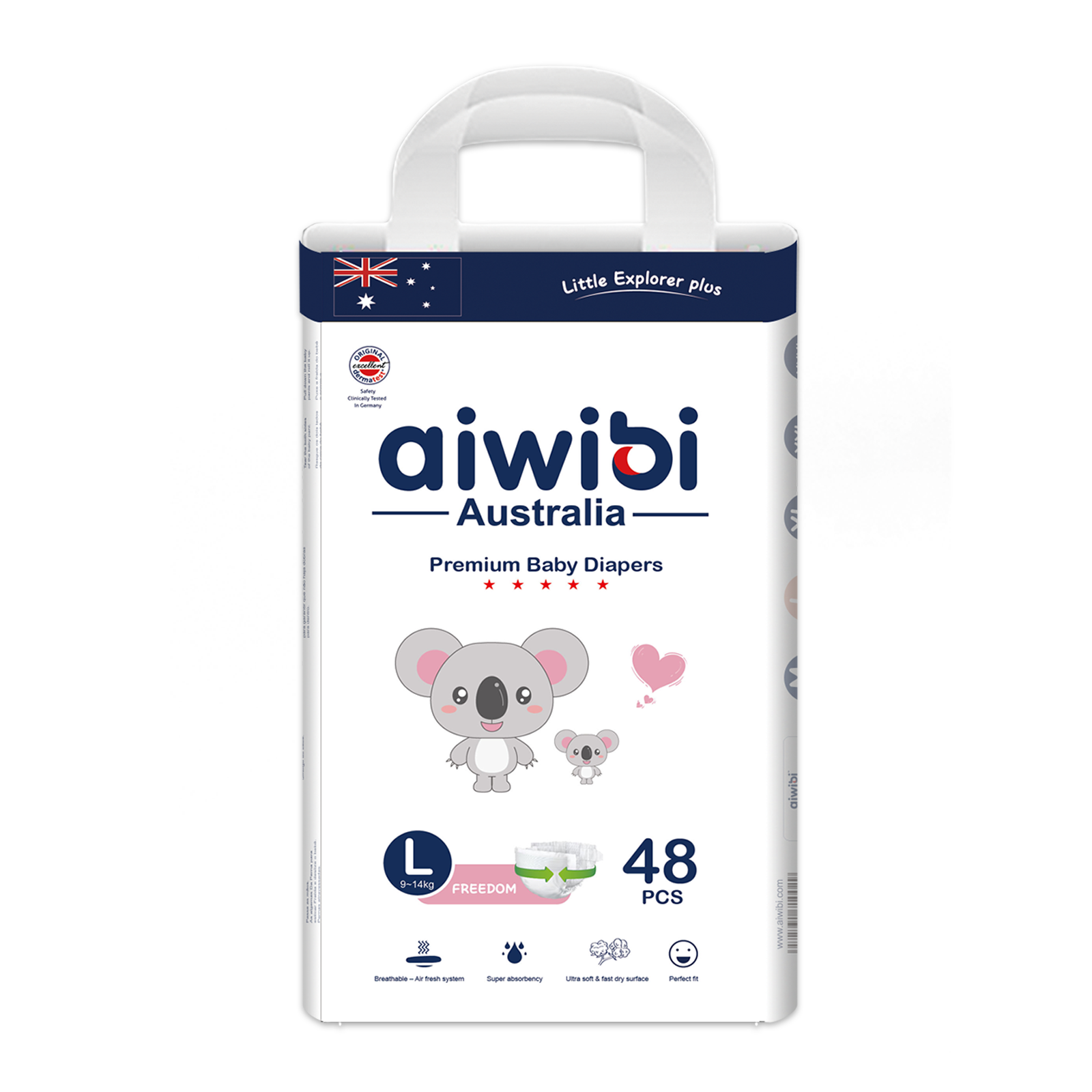 Айвиби FOR KIDS Aiwibi pampers L 9-14kg 48pcs
