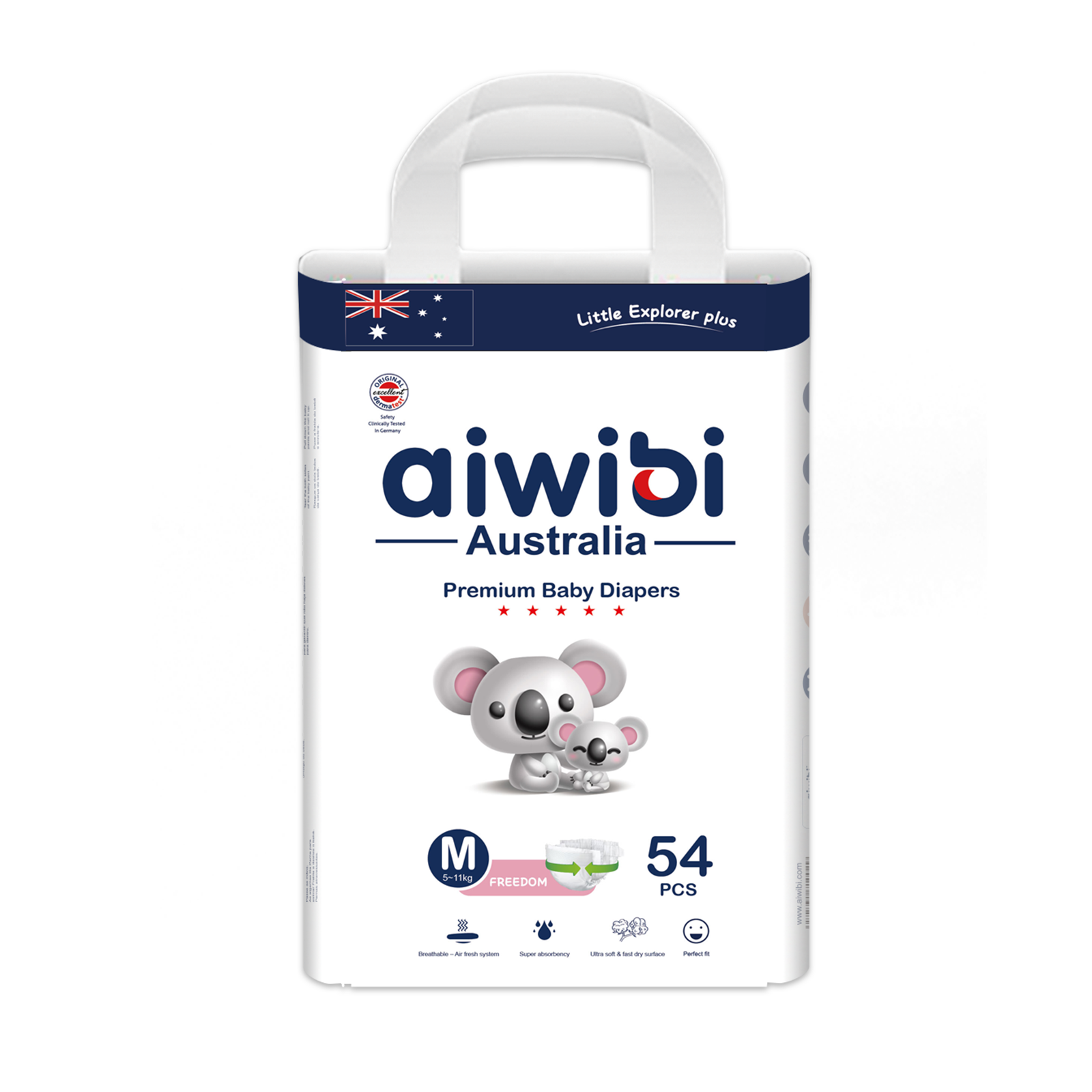 Айвиби FOR KIDS Aiwibi pampers M 5-9kgs 54pcs