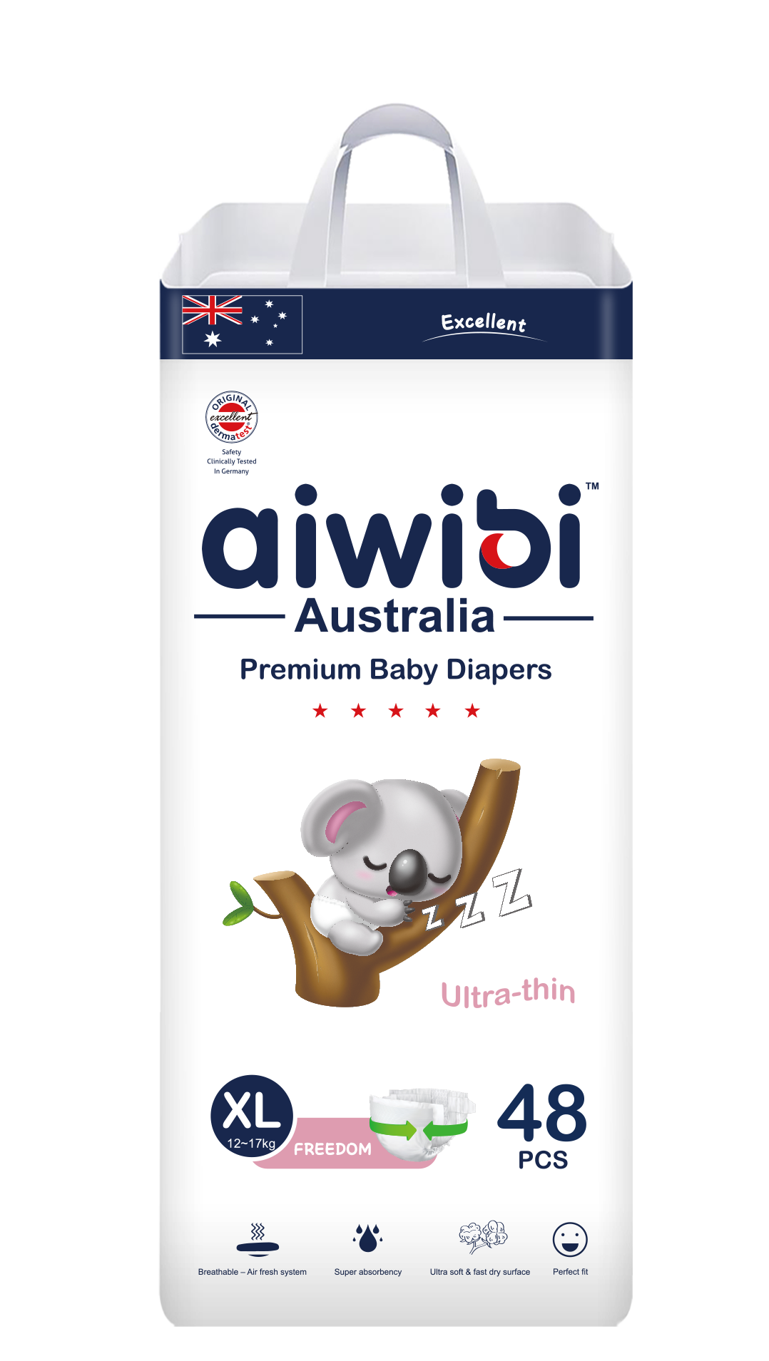 Айвиби FOR KIDS Aiwibi pampers premium XL 12-17kgs 48pcs