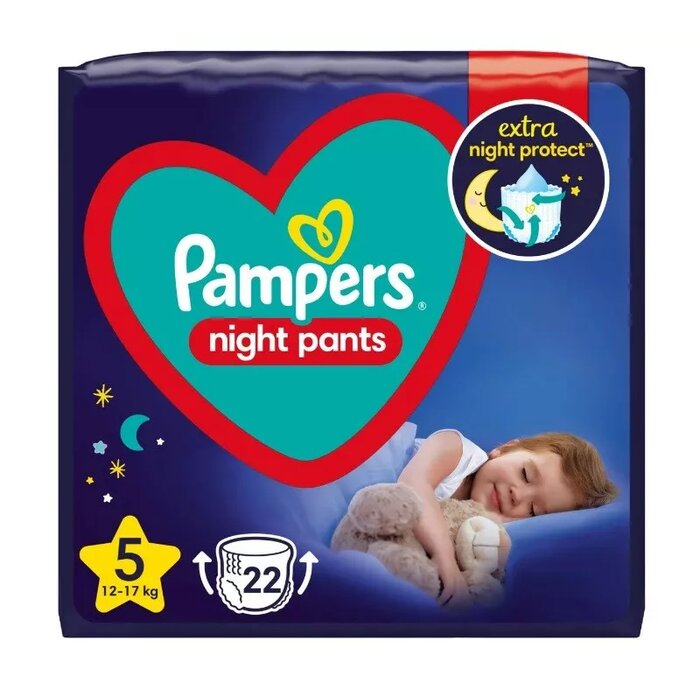 Памперс FOR KIDS Pampers night diaper panties #5 12-17 kg 22pcs