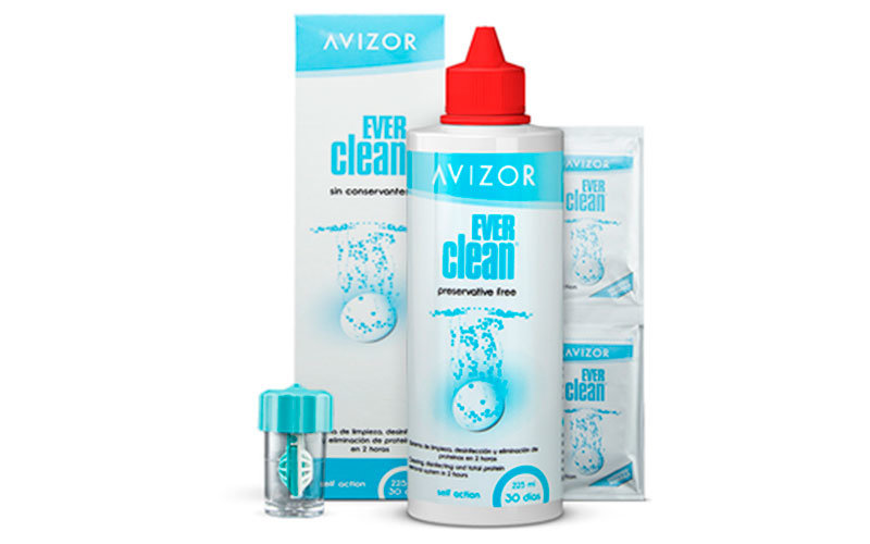 Раствор СРЕДСТВА ПО УХОДУ Ever Clean раствор для линз 225мл