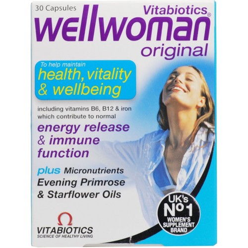 Велл MEDICINES Well Woman caps. x30 Vitabiotics