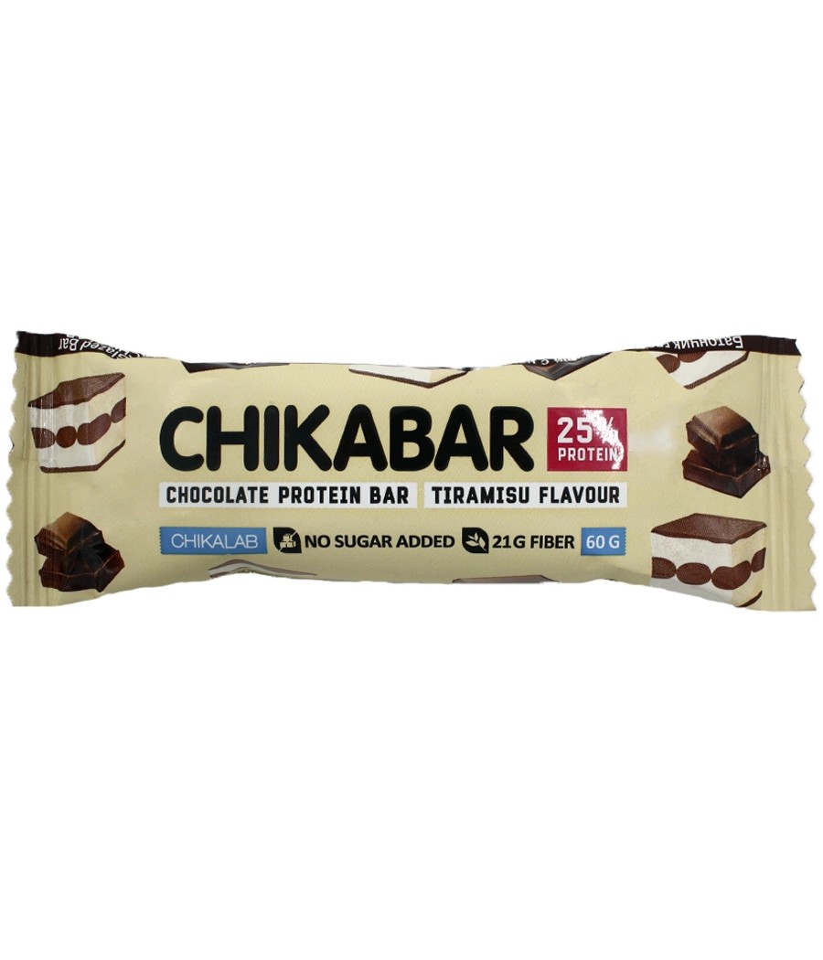 Чикабар CARE PRODUCTS Chikabar tiramisu protein bar 60g