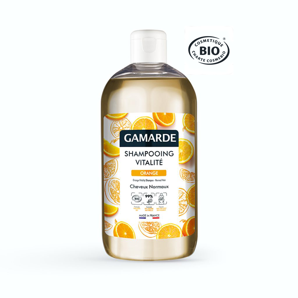 Гамард CARE PRODUCTS Gamarde shampoo for normal hair with orange oil 500ml G810