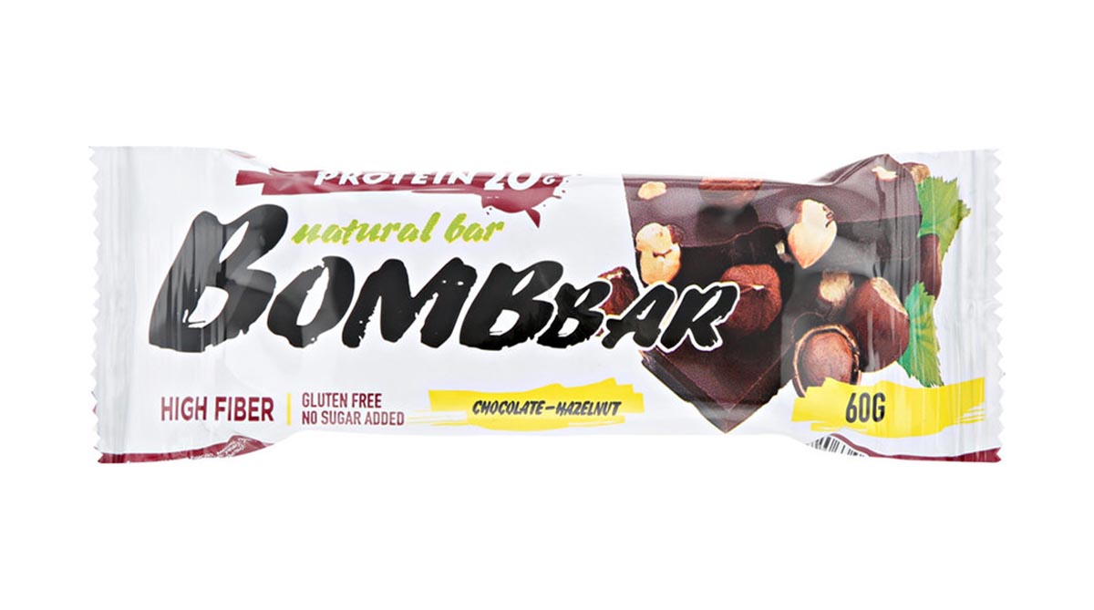 Бомббар CARE PRODUCTS Bombbar chocolate-hazelnut protein bar 60g