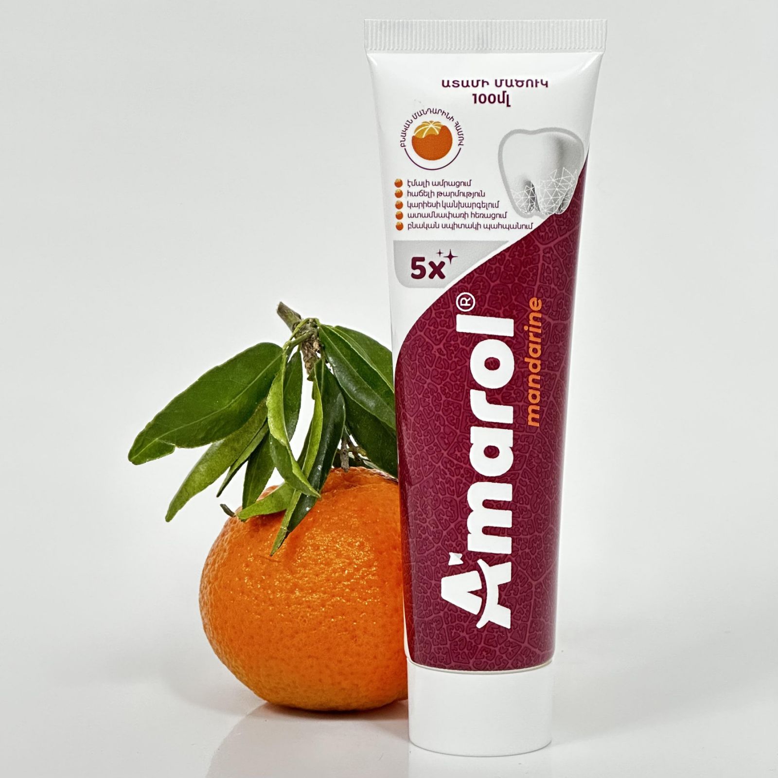 Амарол CARE PRODUCTS Amarol toothpaste tangerine 100ml