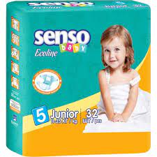 БелЭмса FOR KIDS BelEsma Senso Ecoline Junior 5 baby diapers 11-25kg 32pcs