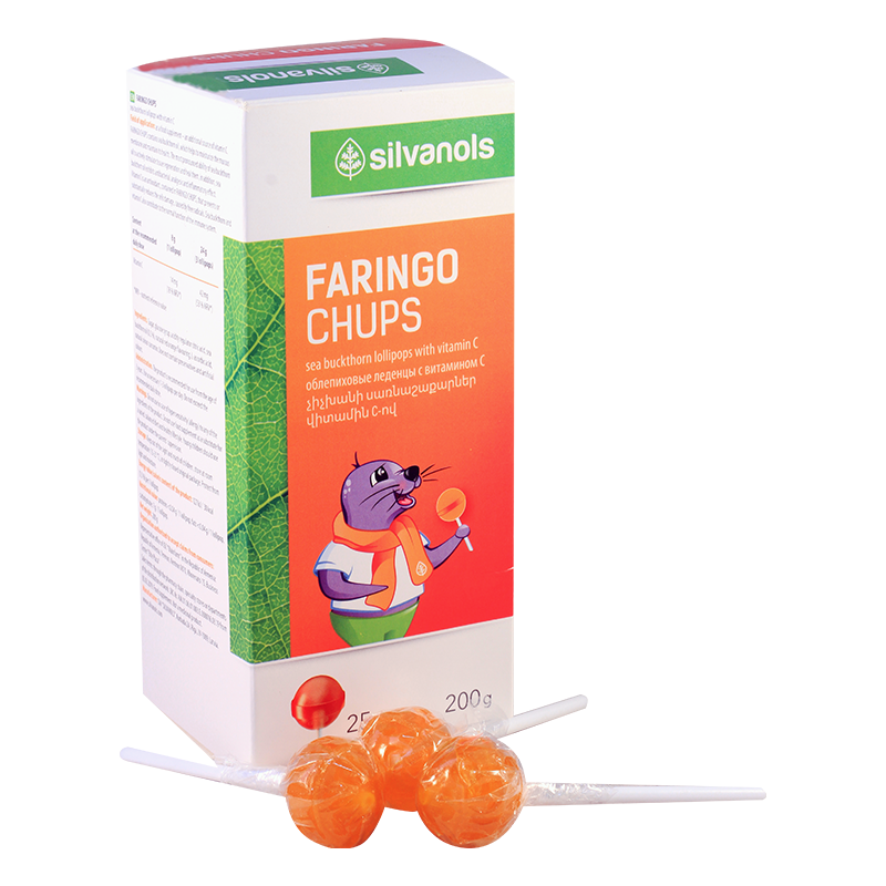 Фаринго MEDICINES Faringo Chups 8mg №25